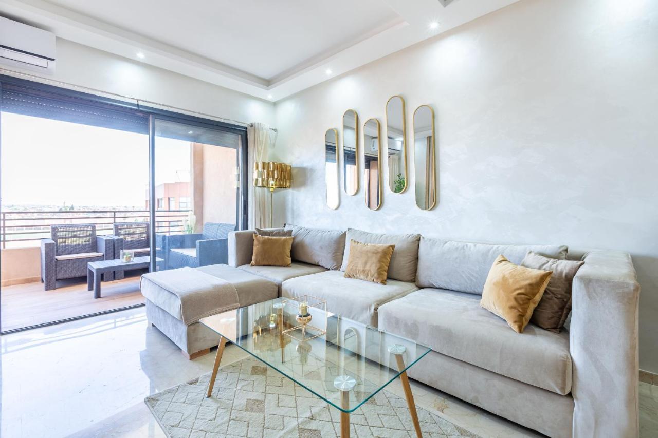 New! Superbe Appartement A Majorelle,Terrace,Iptv. Marrakesh Exterior foto