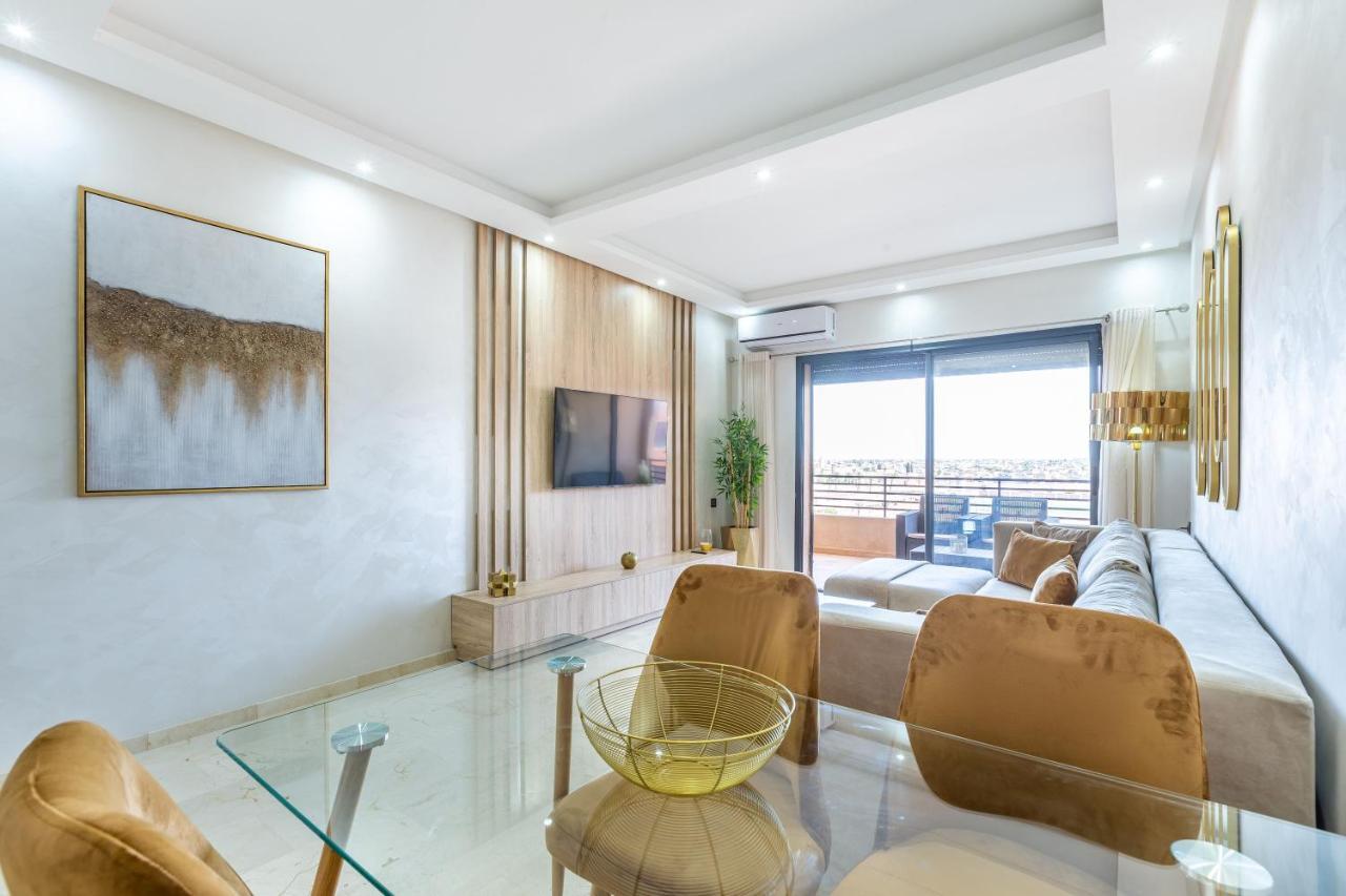 New! Superbe Appartement A Majorelle,Terrace,Iptv. Marrakesh Exterior foto